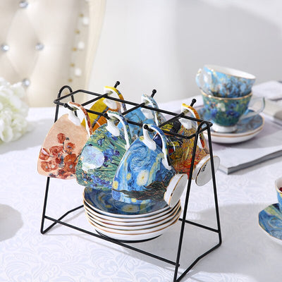 Taza de Café Cerámica de Lujo Estilo Europeo - Image 4