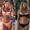 Bikini Dividido Dunhuang con Efecto Fruncido - Traje de Baño Moderno