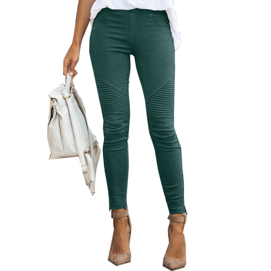 Pantalones Ajustados Elásticos para Mujer - Diseño Lápiz Moderno - Image 9