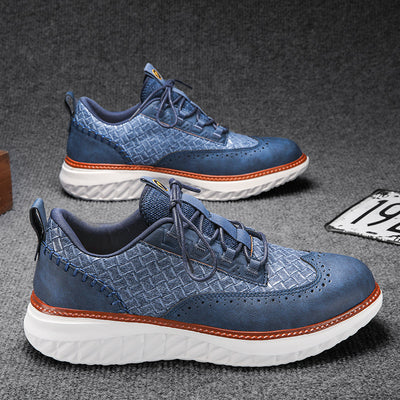 Tenis Deportivos Transpirables con Textura Tejida para Hombre - Image 37