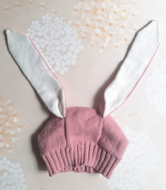 Gorro Tejido para Bebé con Orejas de Conejo Adorable - Image 4