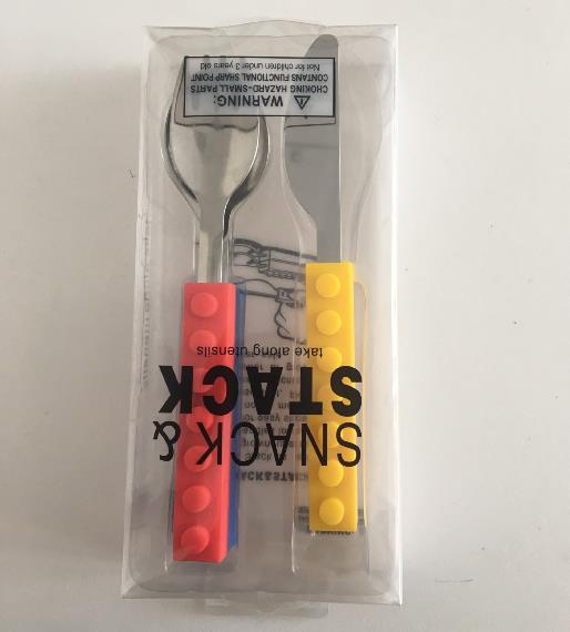 Set de Cubiertos Portátil para Niños - 3 Piezas en Silicona y Acero Inoxidable - Image 4