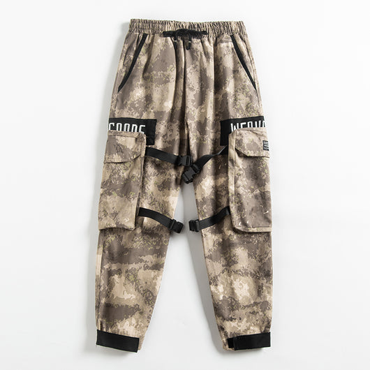 Pantalones Deportivos Holgados de Corte Recto para Hombre - Image 18