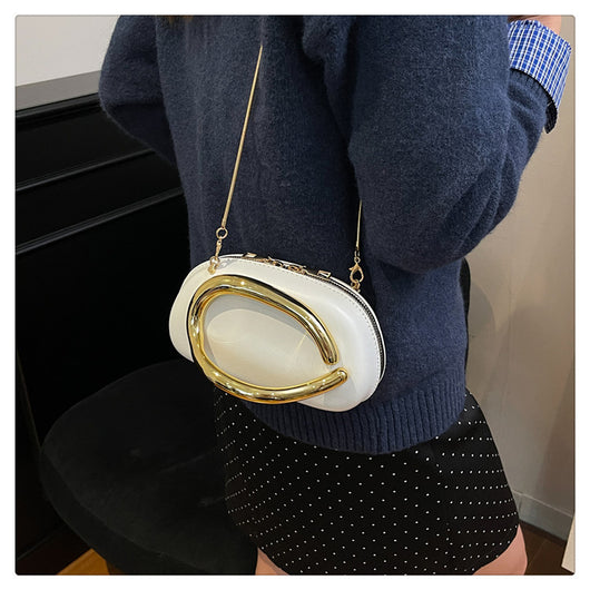 Bolsa Pequeña Vintage con Cadena de Metal y Mochila Crossbody - Image 20