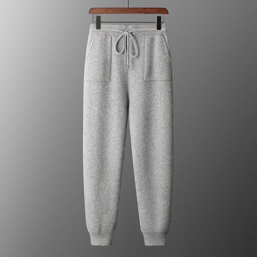 Conjunto de Sudadera con Capucha y Pantalón Tejido de Color Liso para Hombre - Image 4