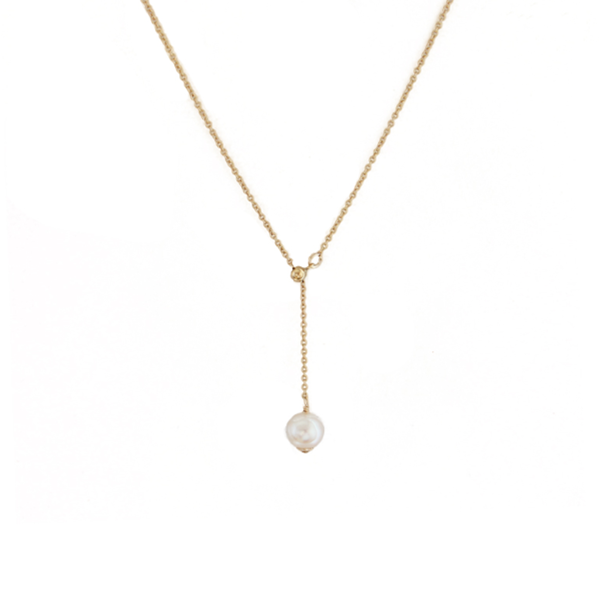 Cadena de suéter con perlas elegante - Image 6