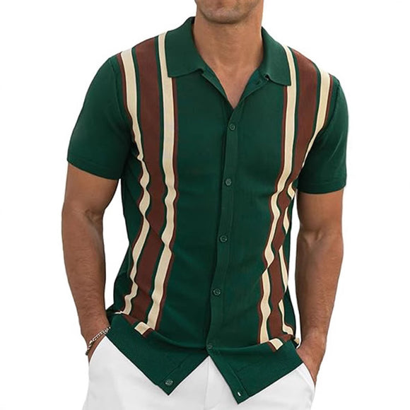 Camisa Manga Corta Premium para Hombre - Colección Verano