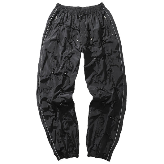 Pantalones Casuales con Detalles Reflectantes