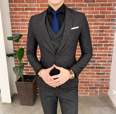 Traje de tres piezas para hombre - Image 7