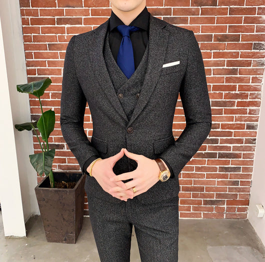 Traje de tres piezas para hombre - Image 7