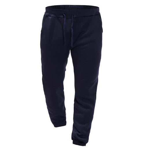 Pantalones de Felpa Lisos para Hombre - Image 8