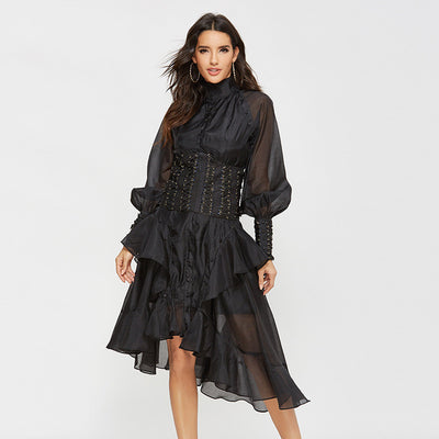 Vestidos de Fiesta con Estampado Floral para Mujer - Image 3