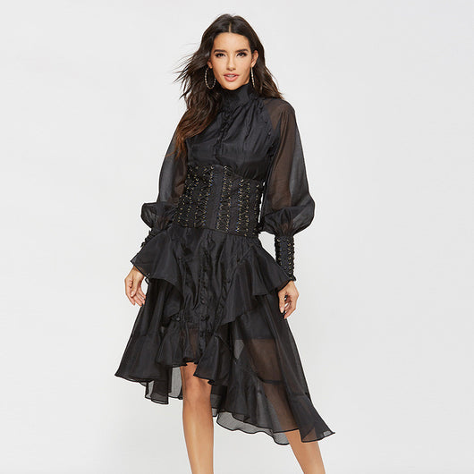 Vestidos de Fiesta con Estampado Floral para Mujer - Image 3