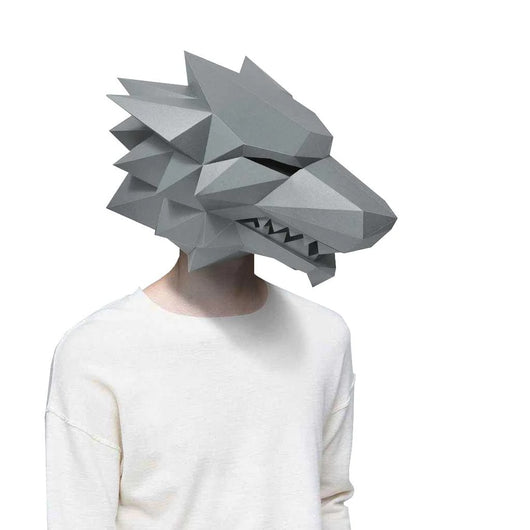 Máscara Facial de Papel Modelo Animal de Cara Completa - Image 2