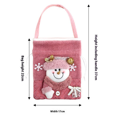 Bolsa de Regalo Navideña Infantil con Muñeco de Nieve - Image 5
