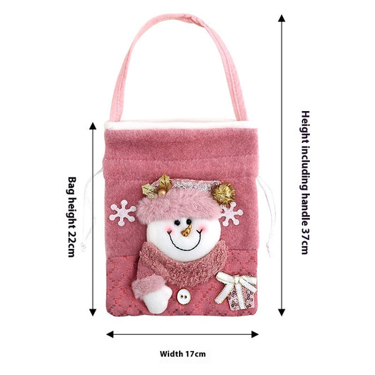 Bolsa de Regalo Navideña Infantil con Muñeco de Nieve - Image 5