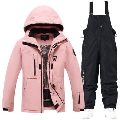 Traje de Esquí Doble Tabla para Hombre y Mujer - Abrigo Térmico Invernal - Image 8