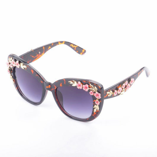 Gafas de Sol Mujer con Diseño Floral - Image 11