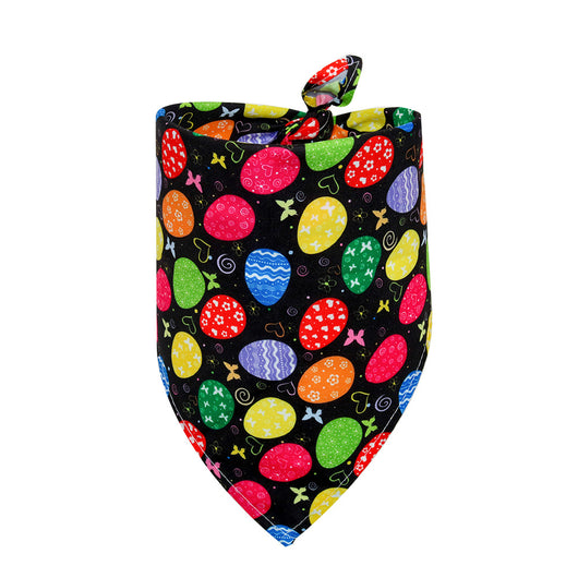Pañoleta Triangular Festiva para Mascotas - Diseño Pascua - Image 14
