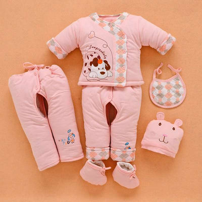 Conjunto de 6 Piezas en Algodón para Recién Nacido - Image 6