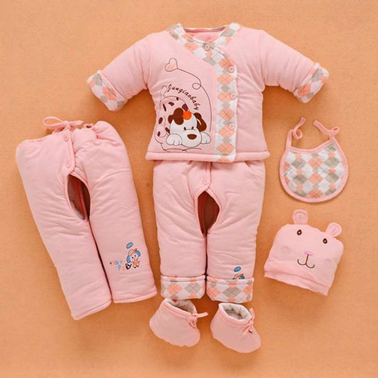 Conjunto de 6 Piezas en Algodón para Recién Nacido - Image 6