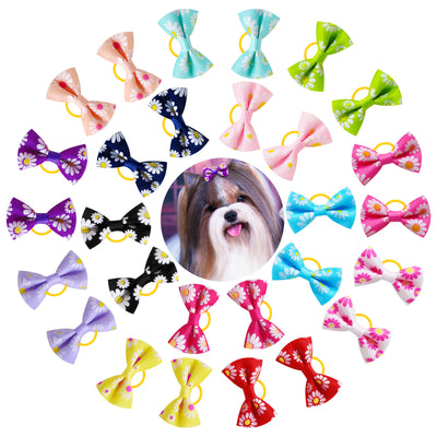 Diadema Floral Margarita para Mascotas - Estilo Pastoral con Elástico - Image 8