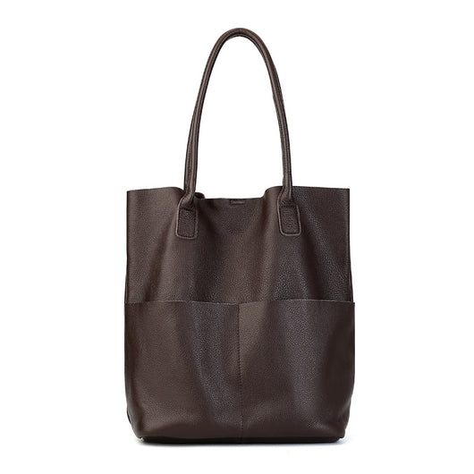 Bolso Bucket de Cuero Suave para el Día a Día - Image 4