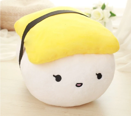 Almohada Decorativa Forma Sushi de Arroz - Cojín Peluche - Image 8
