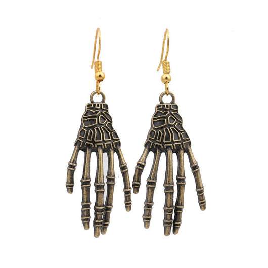 Aretes de hueso de Halloween - Image 5