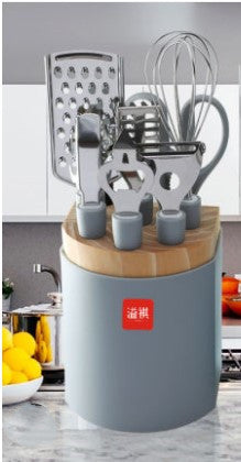 Set de 6 Herramientas de Cocina en Acero Inoxidable Premium