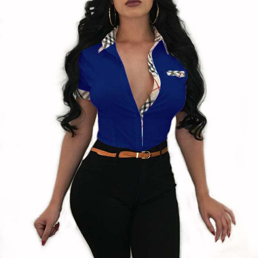 Camisa Estampada Multicolor Europeo Americano - Image 18