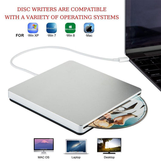Grabadora CD Externa Ultrafina Portátil con Succión - Image 10