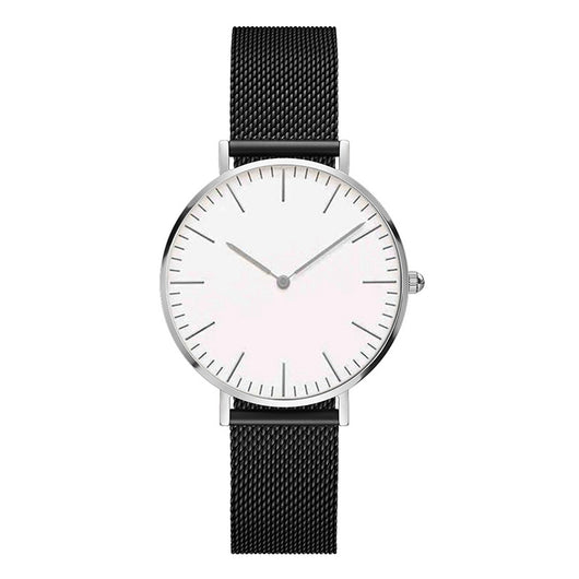 Reloj de Hombre Cuarzo Oro Rosa Ultra Delgado con Correa de Acero Doble Aguja - Image 14