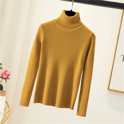 Suéter Cuello Alto Ajustado para Mujer - Image 16