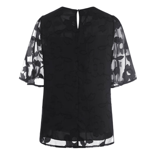 Blusa Suelta con Estampado en Chifón - Image 28