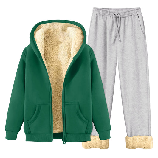 Conjunto Sudadera con Forro Polar Otoño Invierno - Image 9