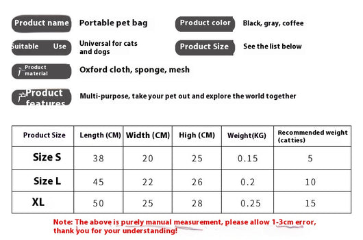Bolsa Transportadora Plegable para Mascotas con Malla Transpirable - Image 10