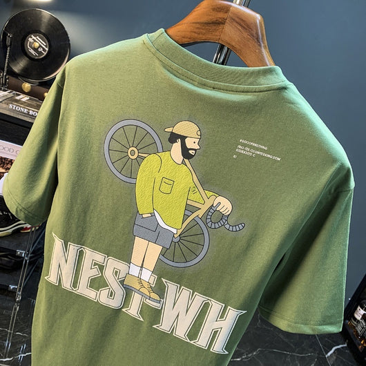 Playera Hombre Estampado Literario Moderno - Image 23