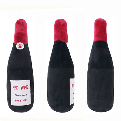 Juguete Vocal Interactivo para Mascotas - Botella de Vino Masticable con Sonido - Image 15