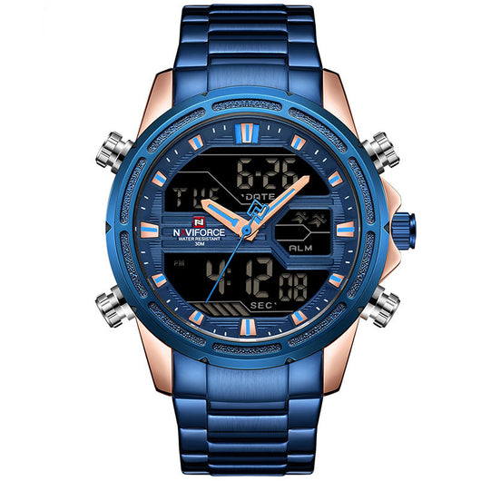 Reloj Deportivo Resistente al Agua con Cristal de Cuarzo para Hombre - Image 16