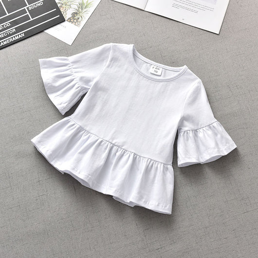 Playera Infantil con Mangas Volantes - Ideal para Verano - Image 11