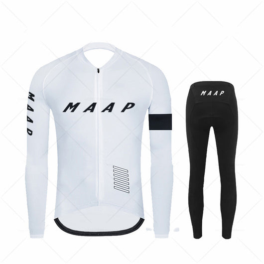 Jersey Térmico de Ciclismo Manga Larga para Primavera y Otoño - Image 3