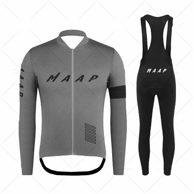 Jersey Térmico de Ciclismo Manga Larga para Primavera y Otoño - Image 21
