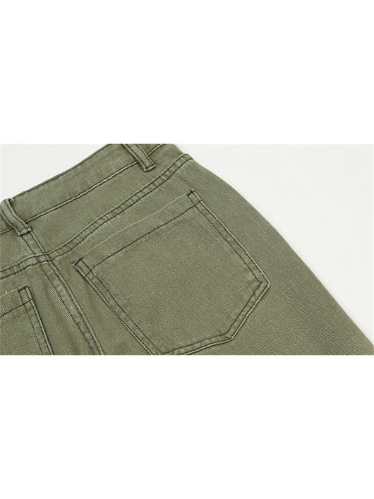 Pantalones Slim Cintura Alta Tendencia Moda Ins - Image 13