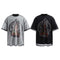 Playera Hombre Ángel Americano Doble Capa Manga Corta Diseño Exclusivo