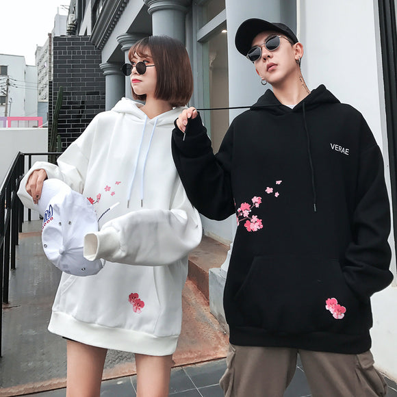 Sudadera Floral con Capucha