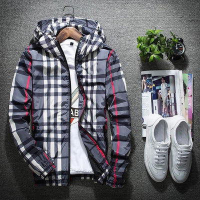 Chaqueta Camuflaje Hombre con Capucha y Cremallera Luminosa - Abrigo Casual de Primavera - Image 21