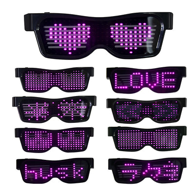 Gafas de Sol LED Inteligentes con Obturador Luminoso Bluetooth - Image 4