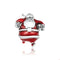 Santa S925 Plateado Beads Picture color