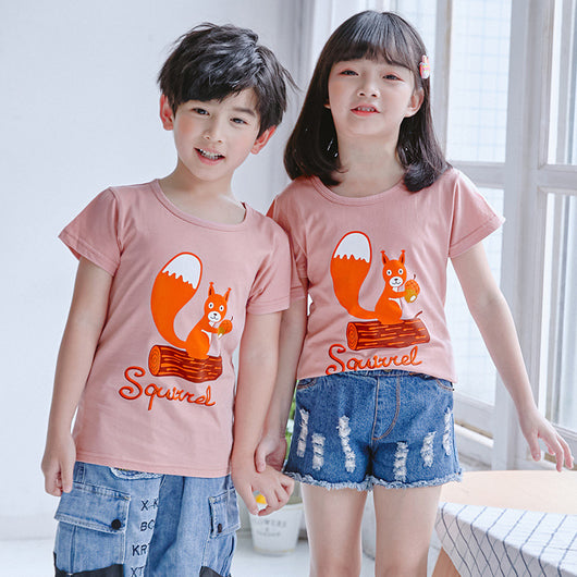 Camiseta Básica de Cuello Redondo Manga Corta - Image 6